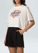 T SHIRT CROPPED RASTRO COLOR