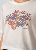 T SHIRT CROPPED RASTRO COLOR