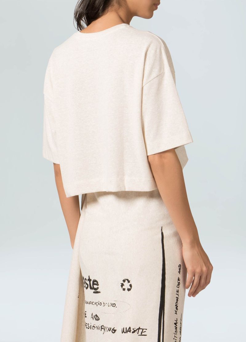 T SHIRT FEM RESPECT OUR PEOPLE ECO