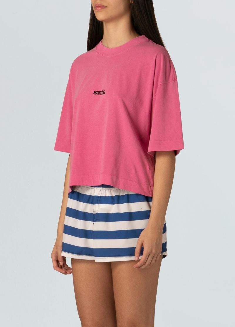 T SHIRT CROPPED SAMBA ECO