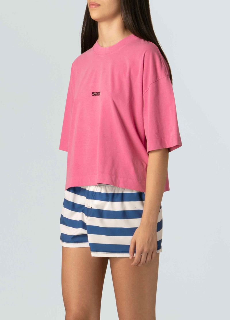 T SHIRT CROPPED SAMBA ECO
