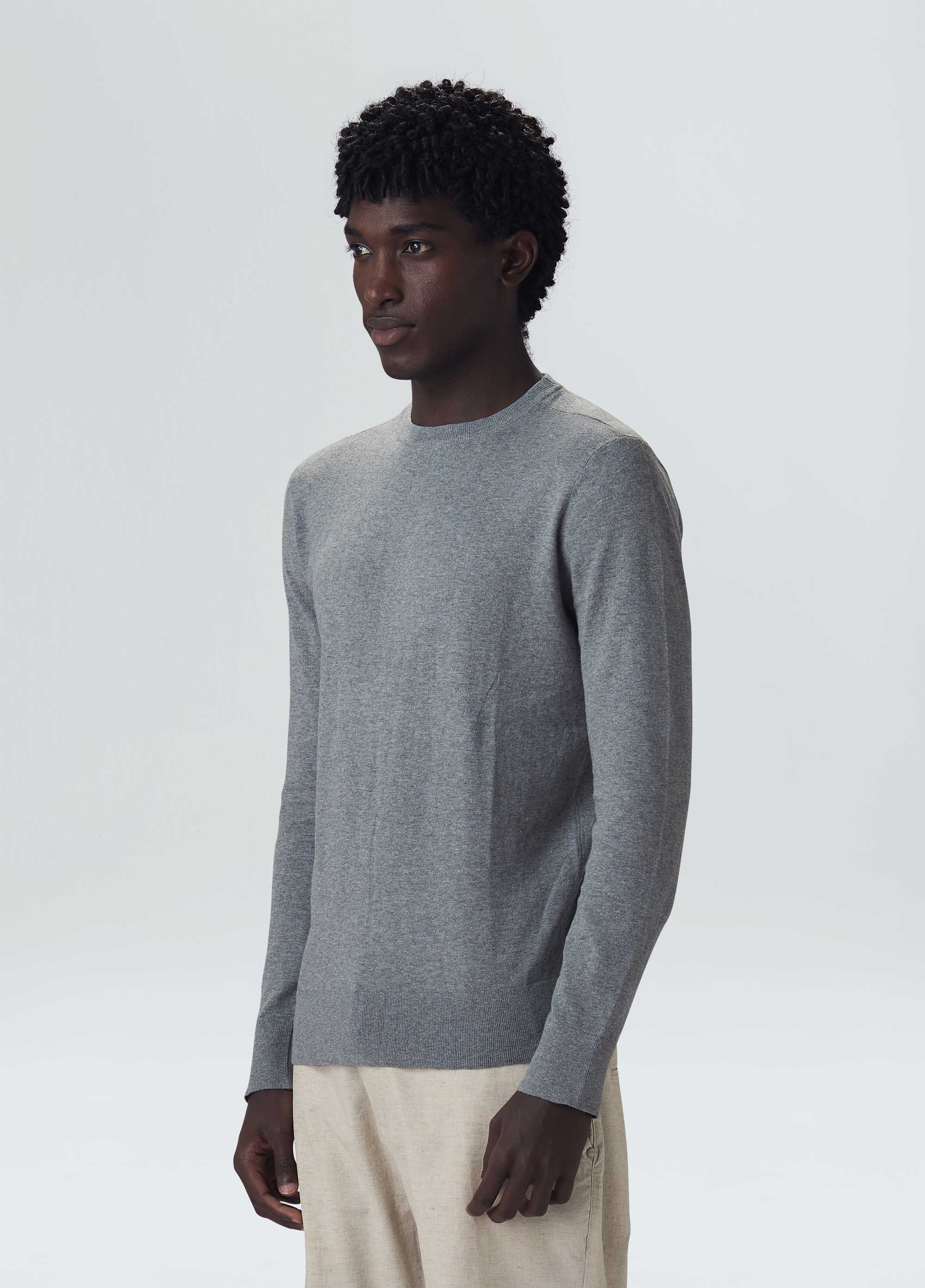sweater tricot classic cotton