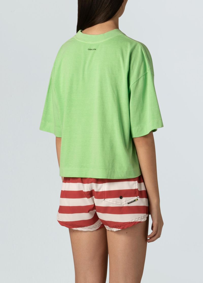 T SHIRT CROPPED SAMBA ECO