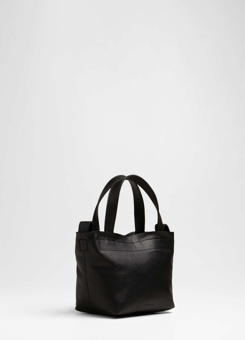 BOLSA COURO SMALL SIMPLE HANDLE