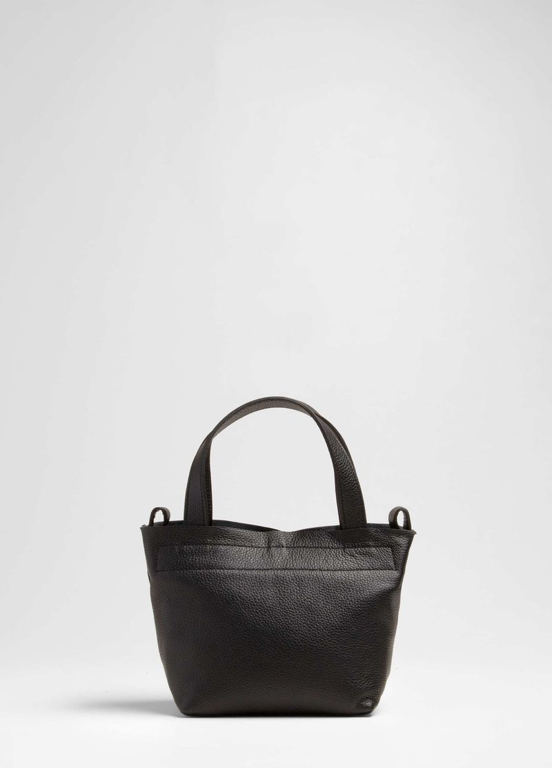 BOLSA COURO SMALL SIMPLE HANDLE