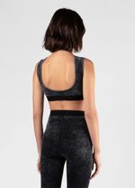 Top Cropped Rib Marble
