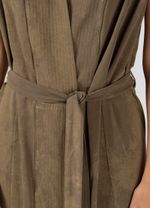 VESTIDO KIMONO PESPONTOS GREEN