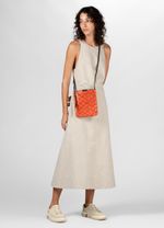 VESTIDO MIDI NATURAL LINEN