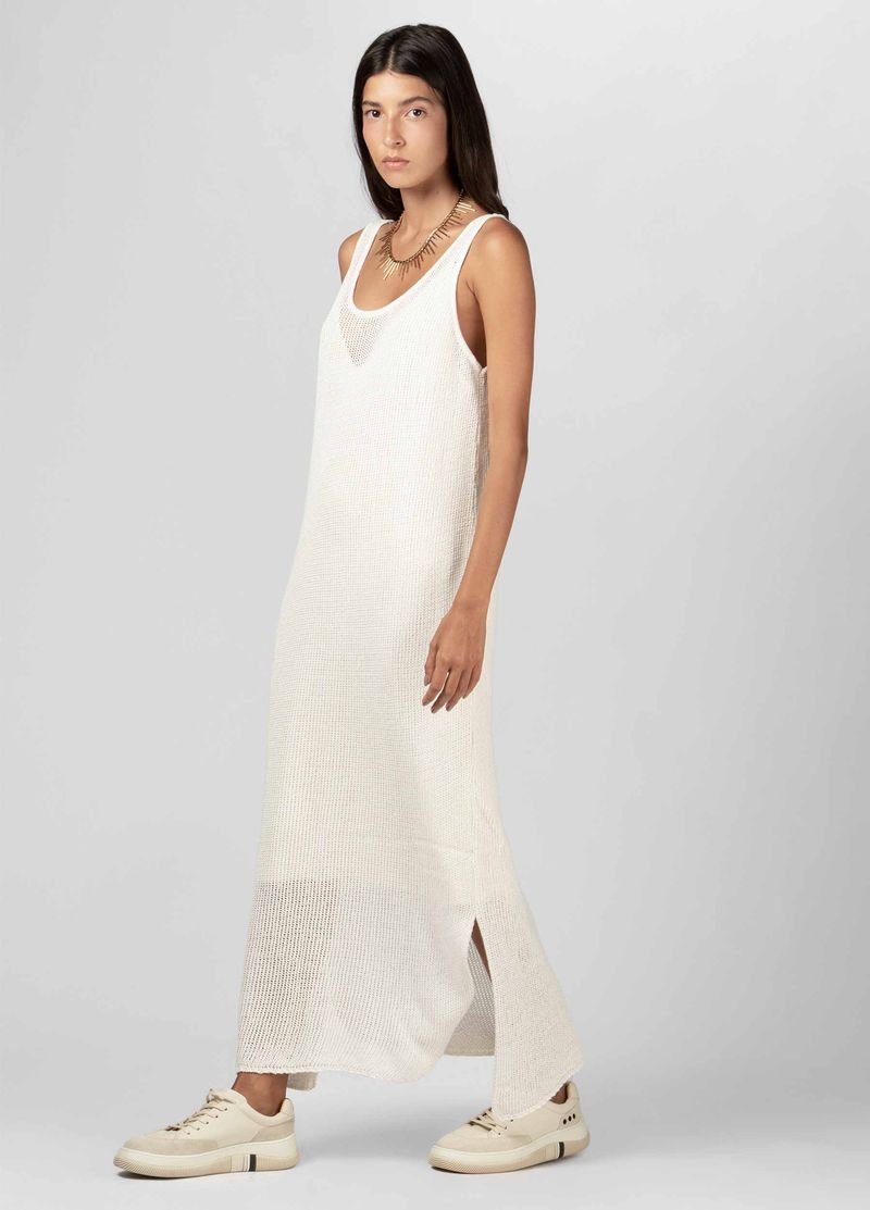 VESTIDO REGATA TRICOT RUSTIC