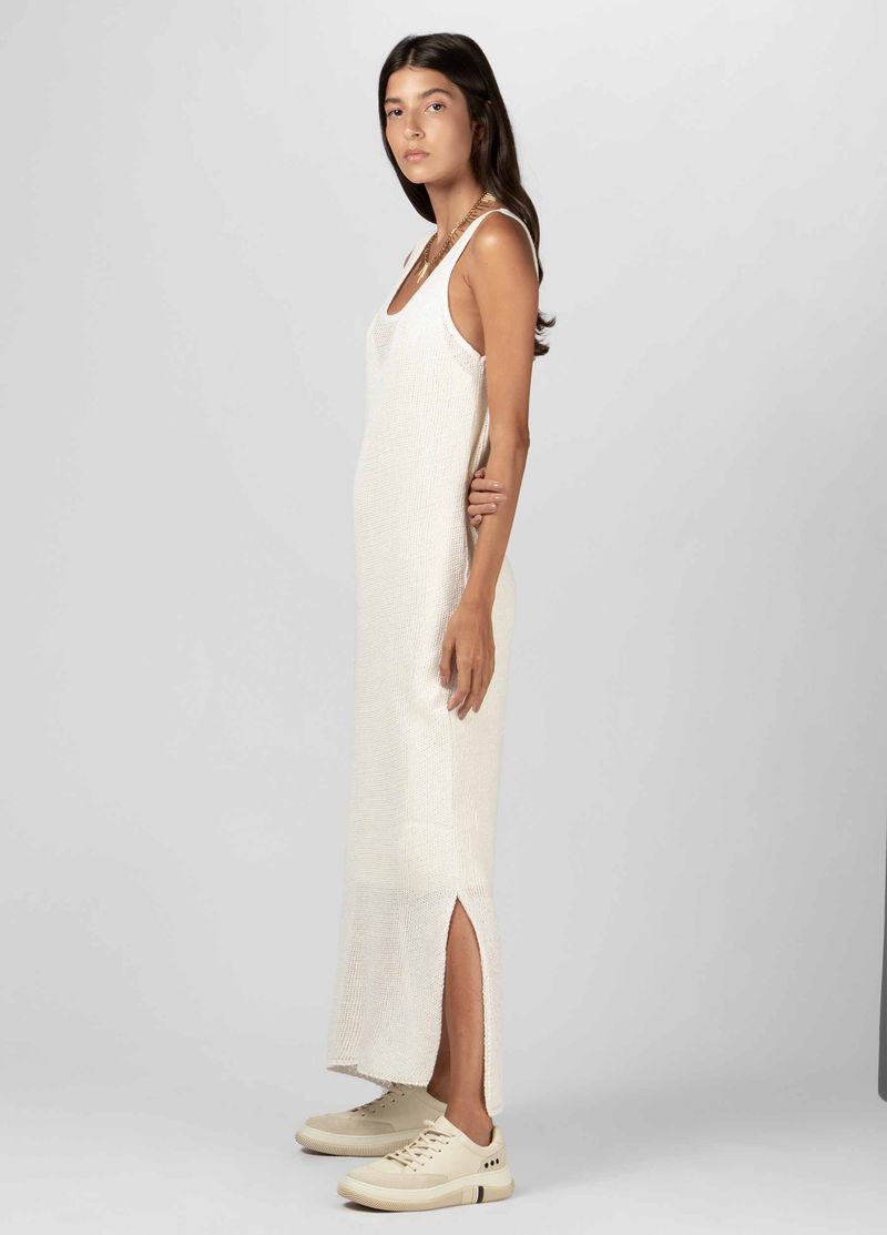VESTIDO REGATA TRICOT RUSTIC