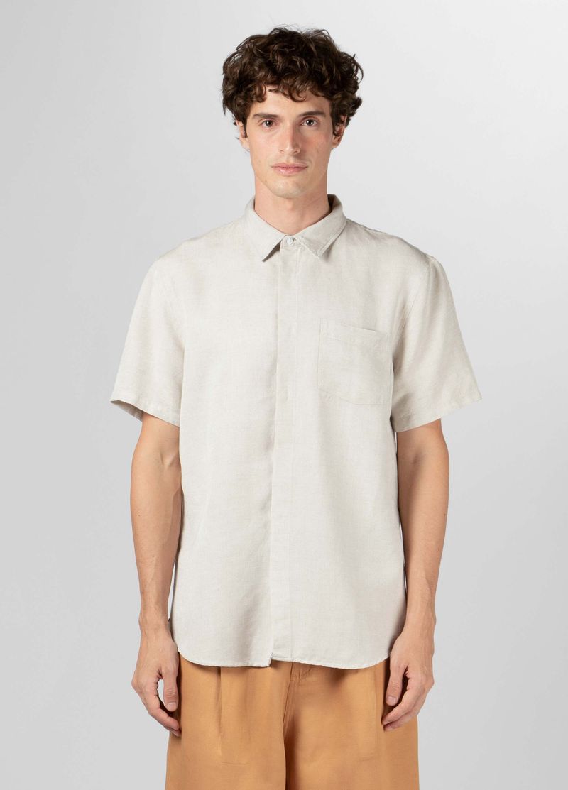 CAMISA CAPRICE LINEN MC