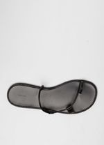 SANDALIA SLIDE COURO