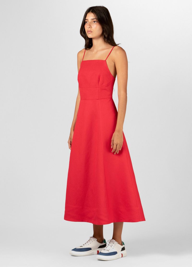 VESTIDO MIDI ALCA DALIA
