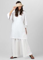 VESTIDO CURTO PESPONTO LINEN