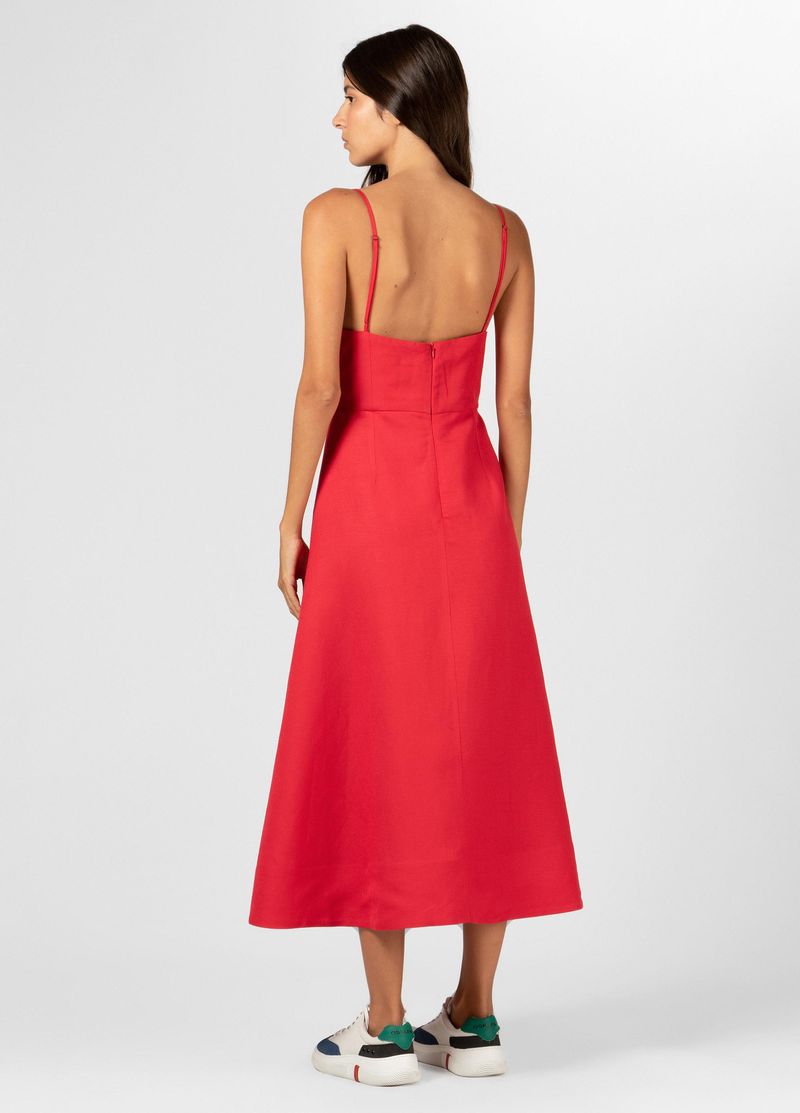 VESTIDO MIDI ALCA DALIA