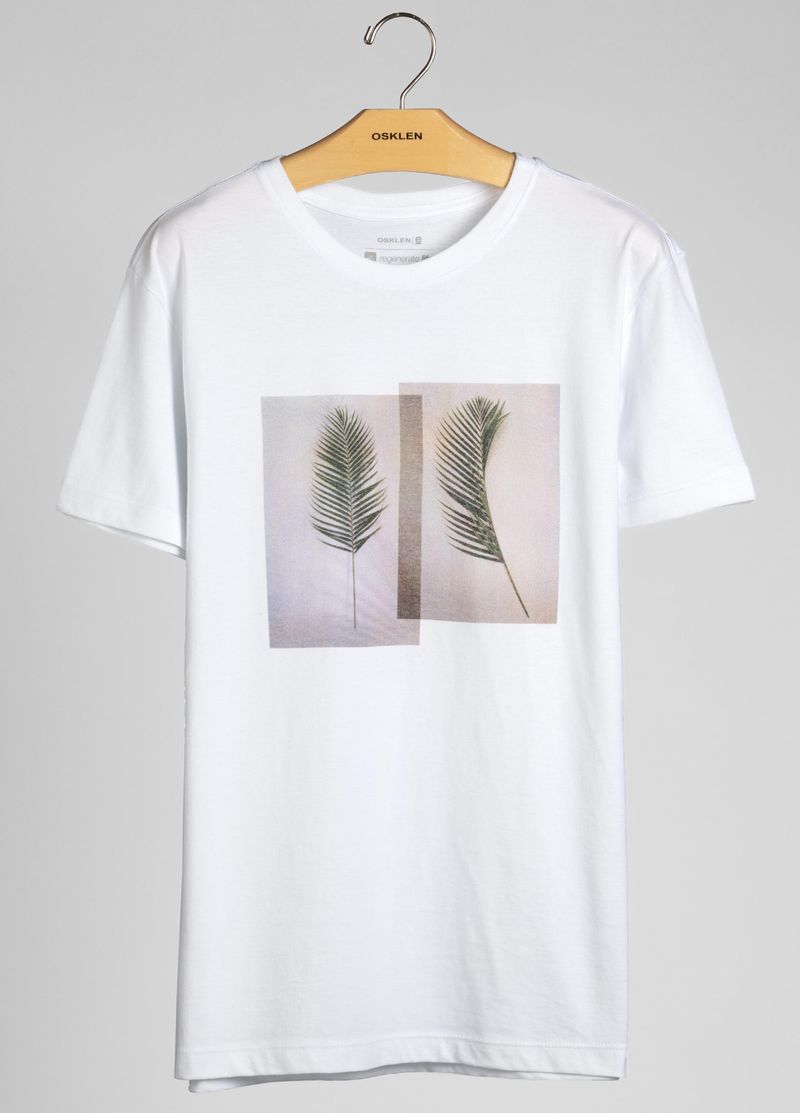 T SHIRT STONE DUAS FOLHAS