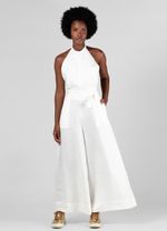 Macacao Regulagem Linen offwhite