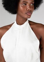 Macacao Regulagem Linen offwhite