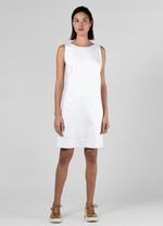 Vestido Linen White Curto