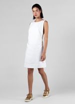 Vestido Linen White Curto