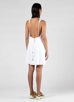 Vestido Linen White Curto