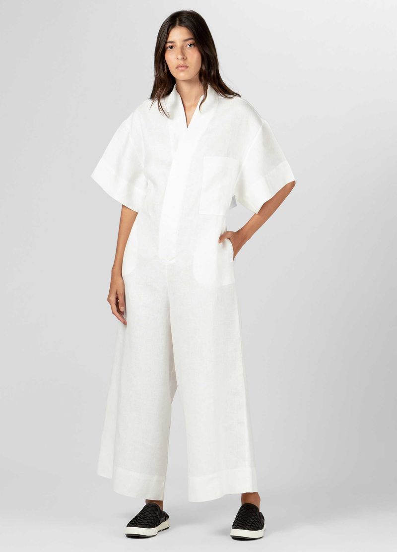 JUMPSUIT REGULAGEM LINEN