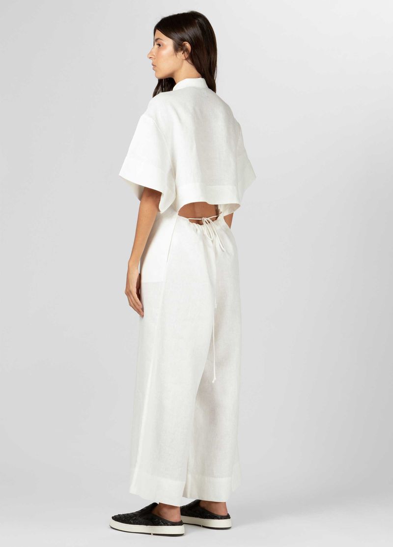 JUMPSUIT REGULAGEM LINEN
