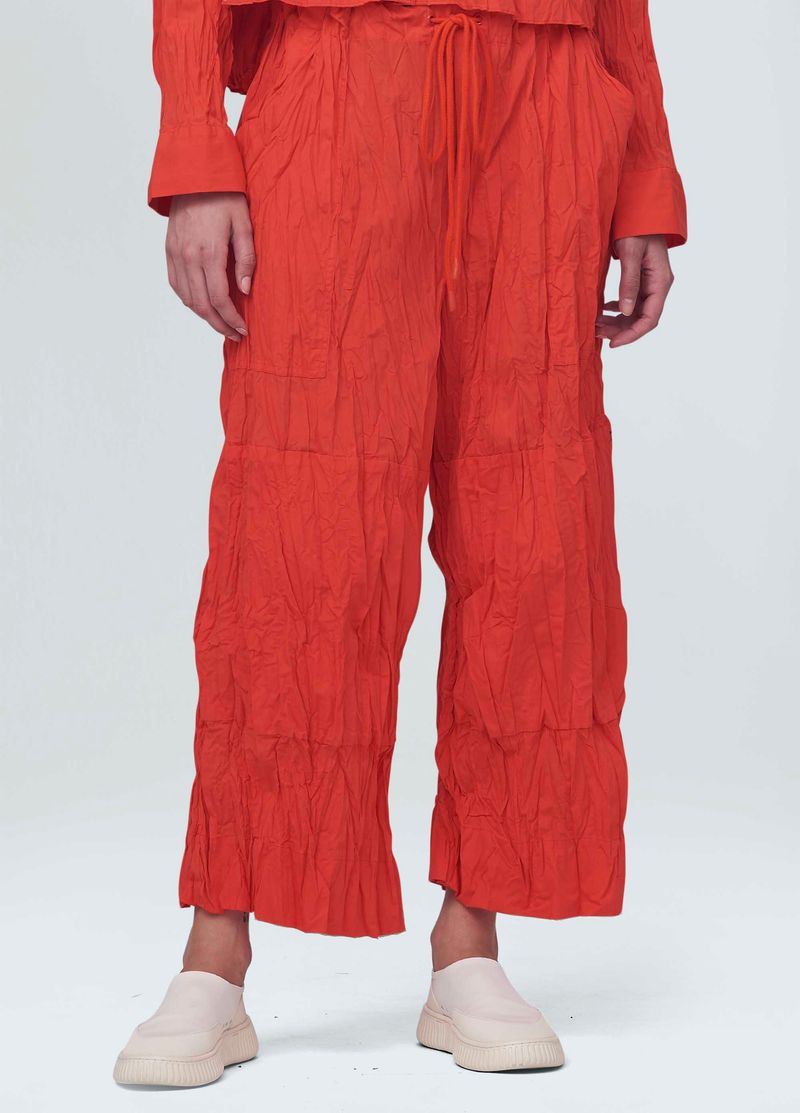 calca tricoline pleat