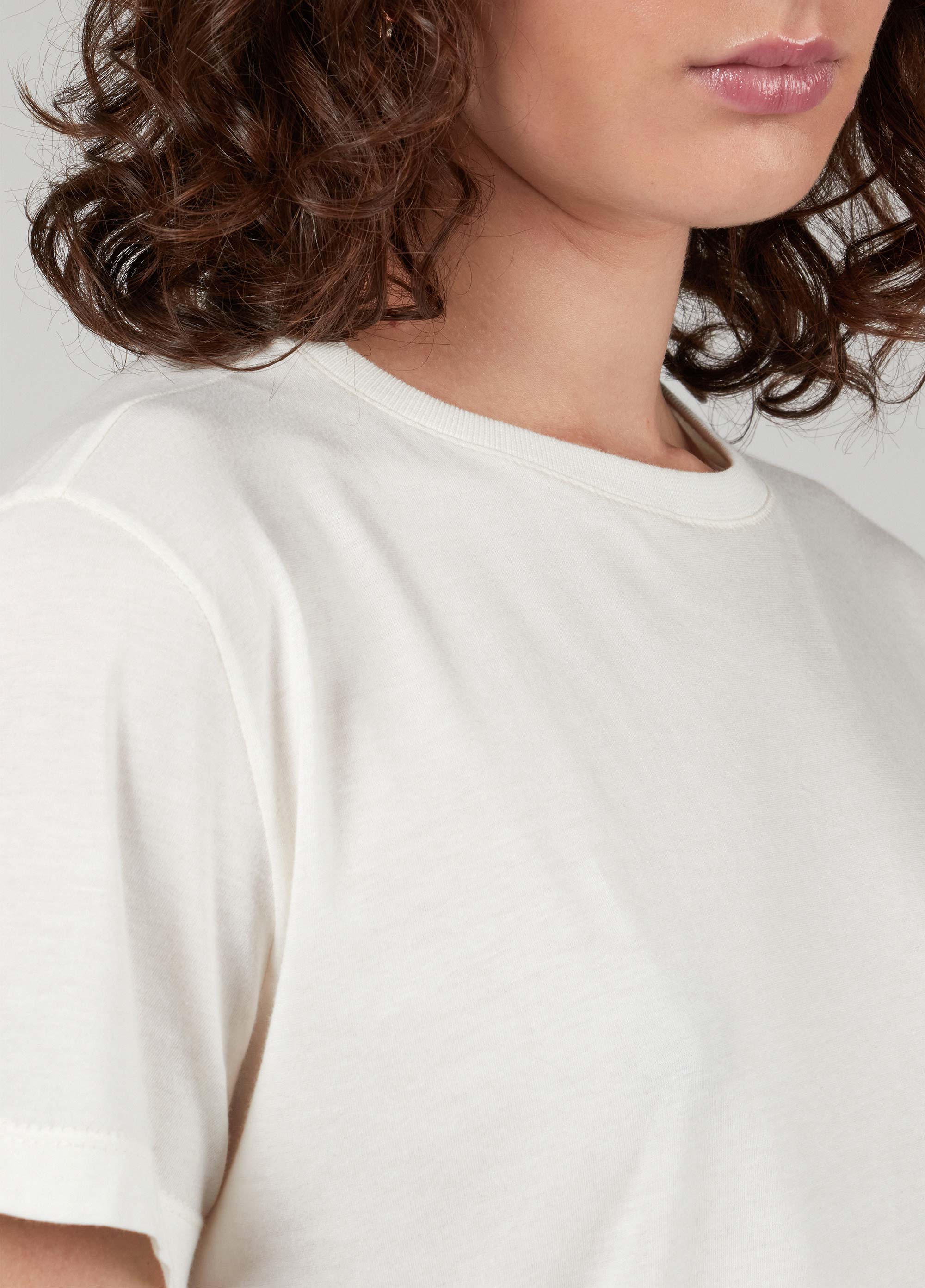 T-shirt  cropped e-basics