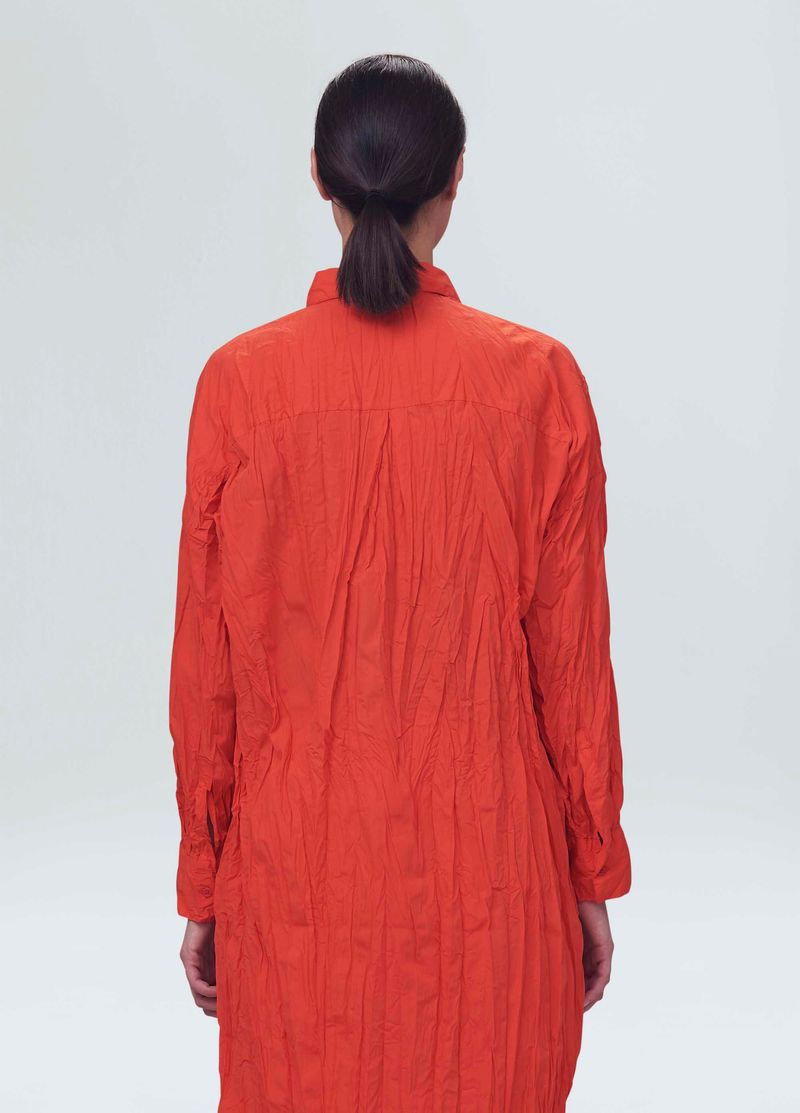 chemise tricoline pleat