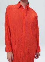chemise tricoline pleat