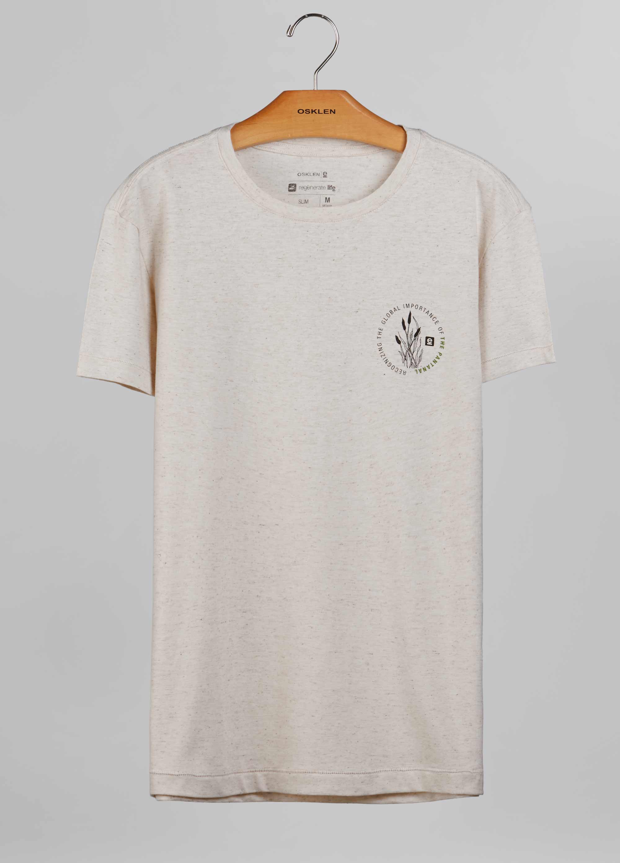 T-shirt Cânhamo pantanal selo