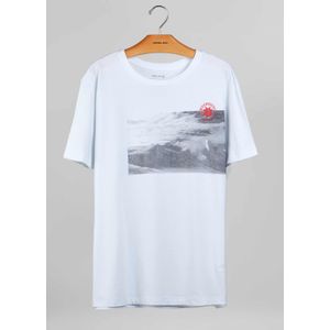 T-shirt stone white mountain