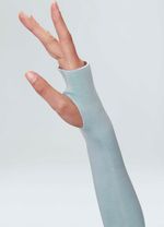 luvas tricot canelado rayon