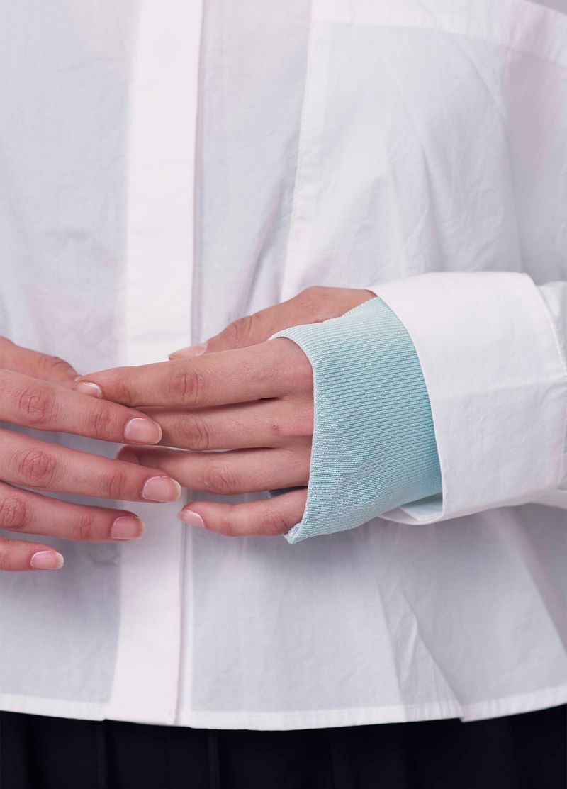 luvas tricot canelado rayon