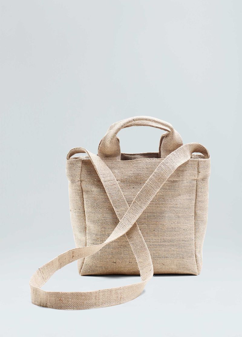 BOLSA MINI TOTE JUTA ECO