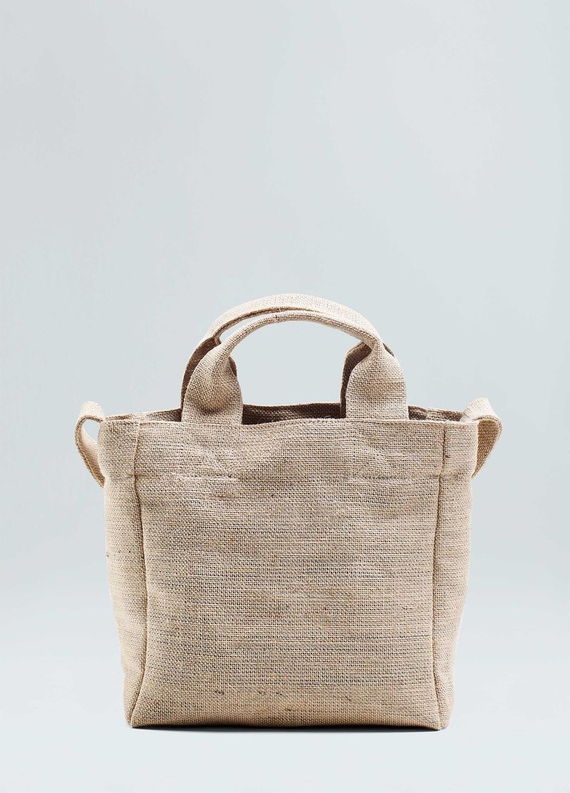 BOLSA MINI TOTE JUTA ECO