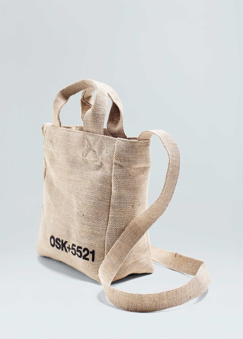 BOLSA MINI TOTE JUTA ECO