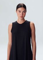 macacao sleeveless pregas preto