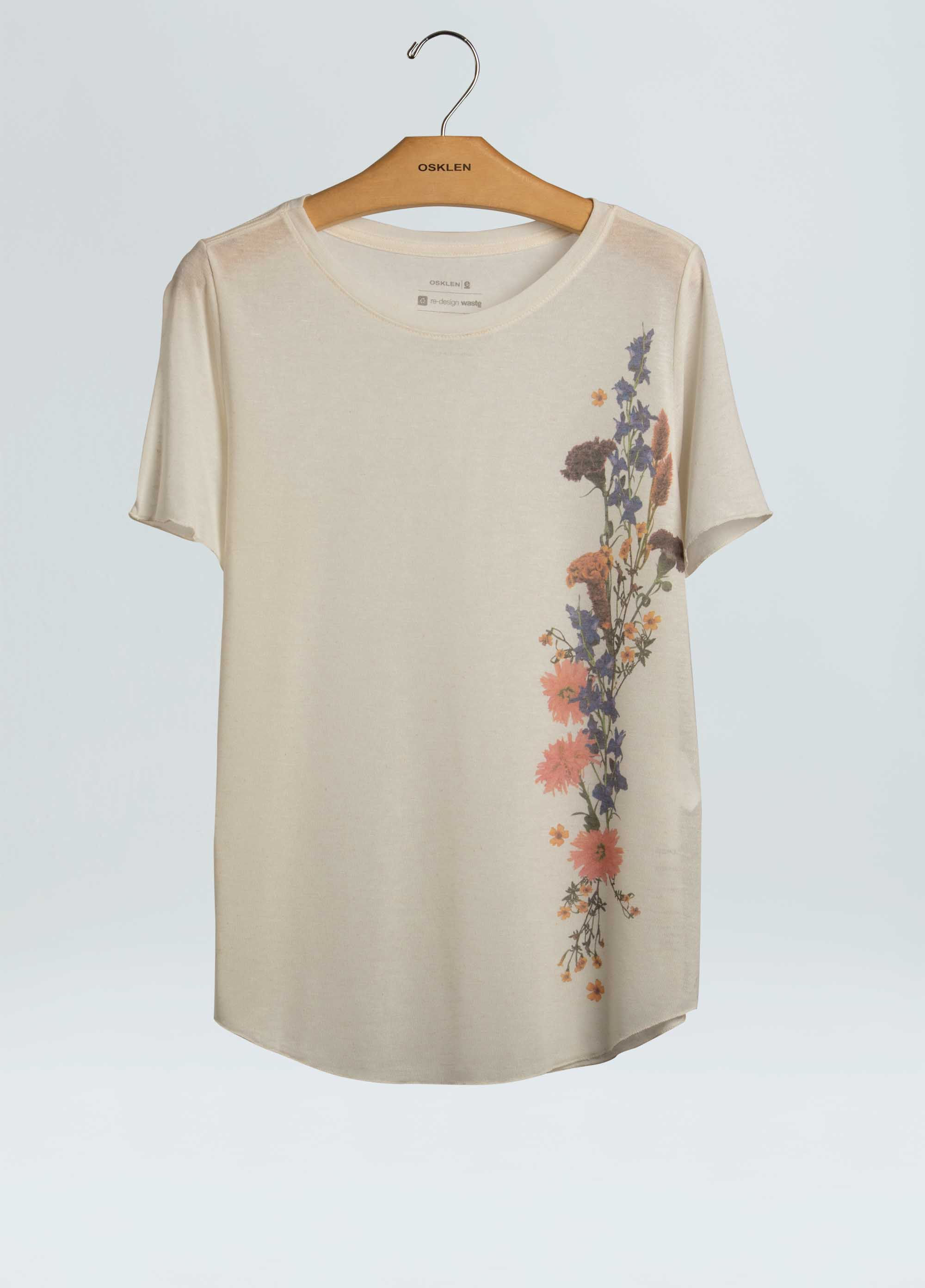 T-shirt  fluid flower