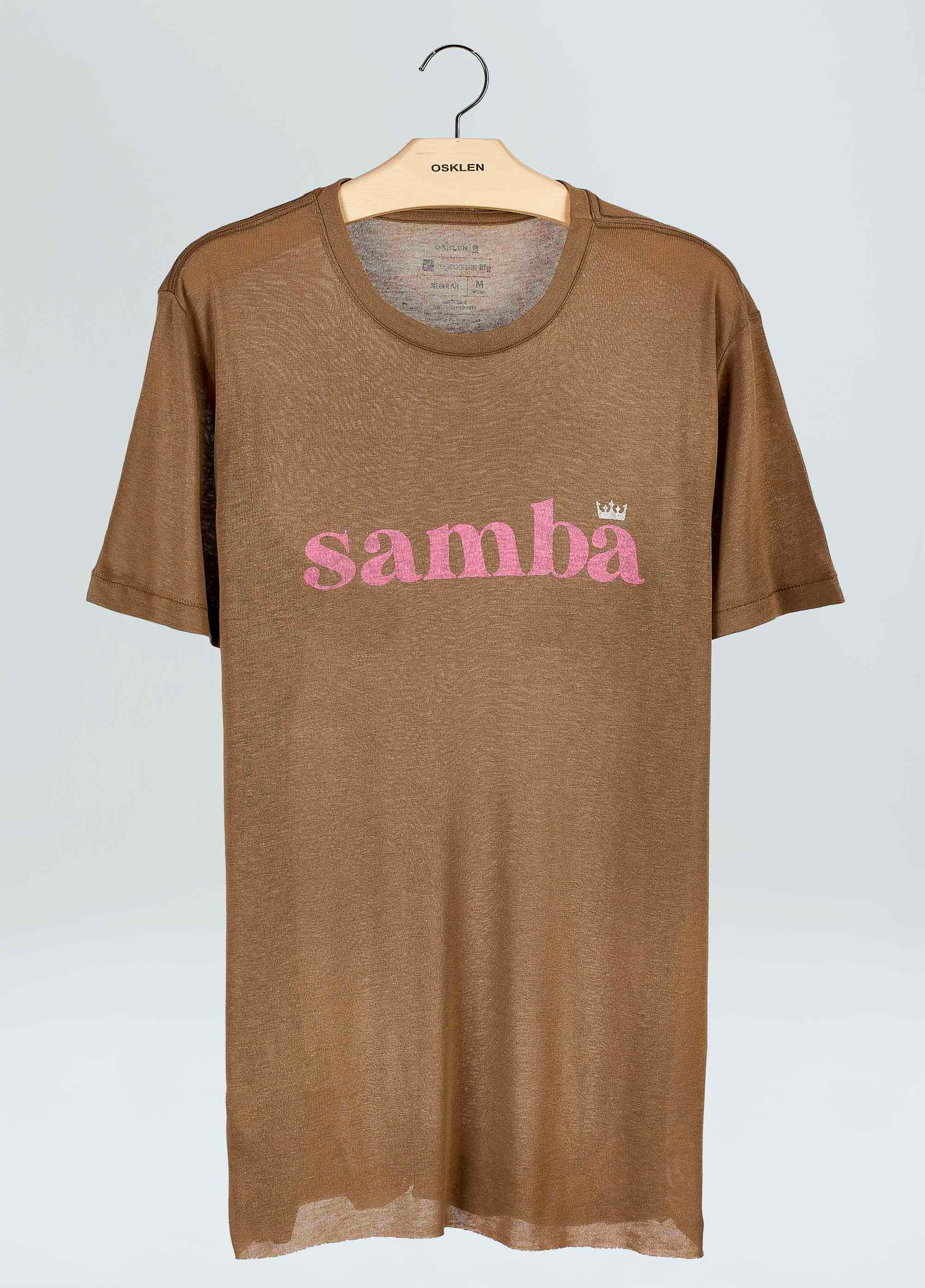 T-shirt light linen samba