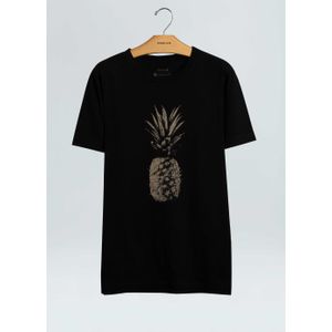 T-shirt vintage golden pineapple