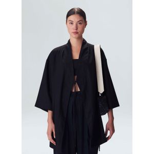 Kimono linen black