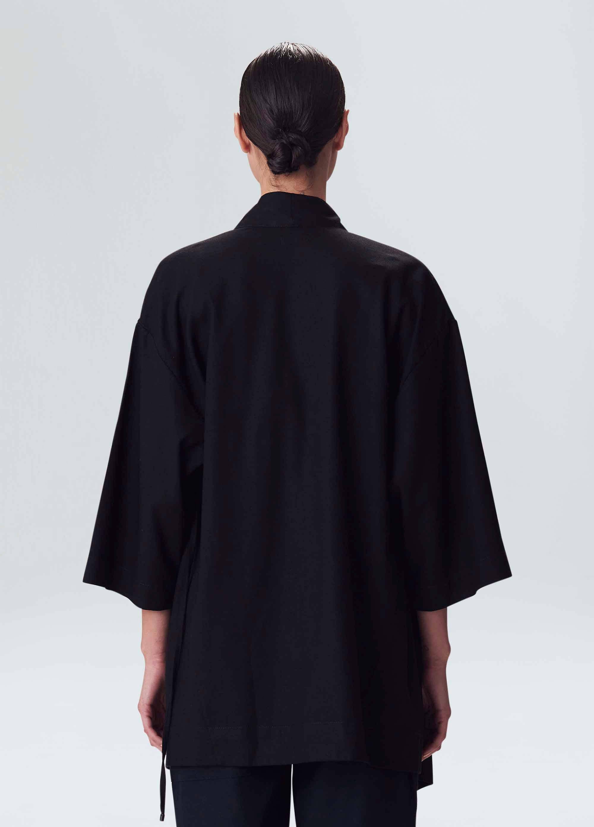 kimono linen black