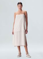 vestido linen