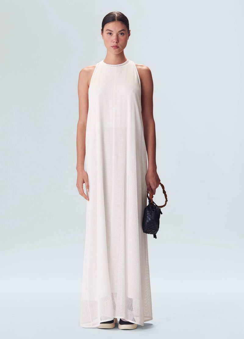 vestido tela longo