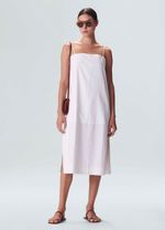 vestido alca midi linen