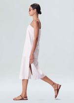 vestido alca midi linen