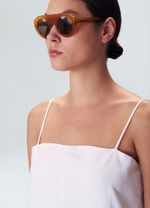 vestido alca midi linen
