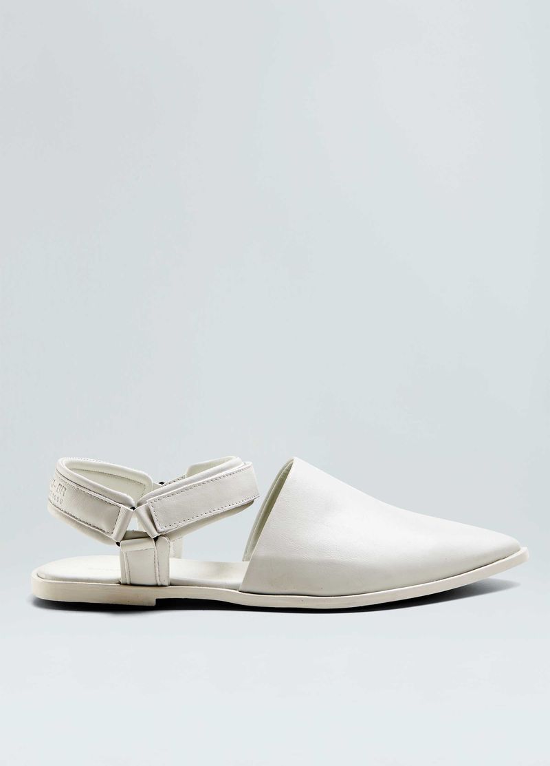 SAPATO COURO VELCRO